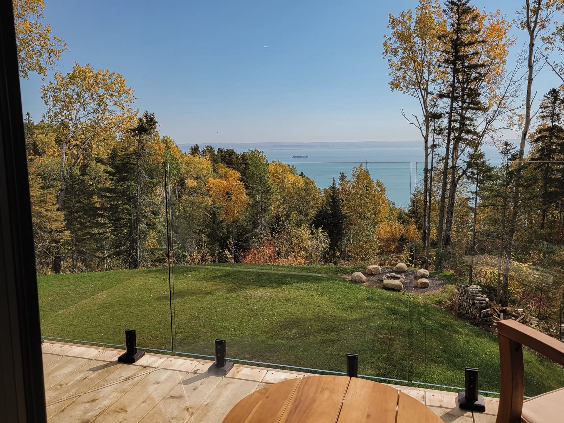 Wooded private grounds with river view, Villa Le Ruisseau, Cap-à-l'Aigle