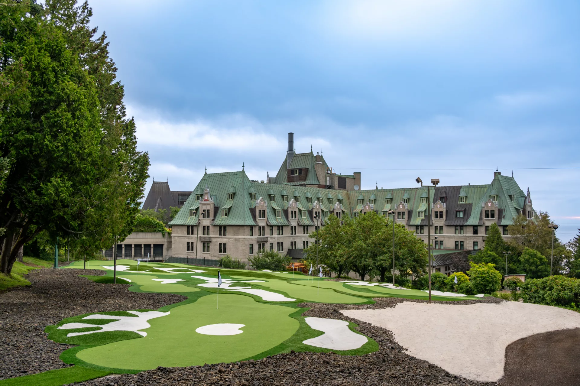 Mini-golf at Fairmont Le Manoir Richelieu