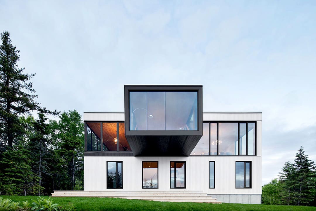Villa La Blanche de nuit, Cap-à-l'Aigle, Charlevoix