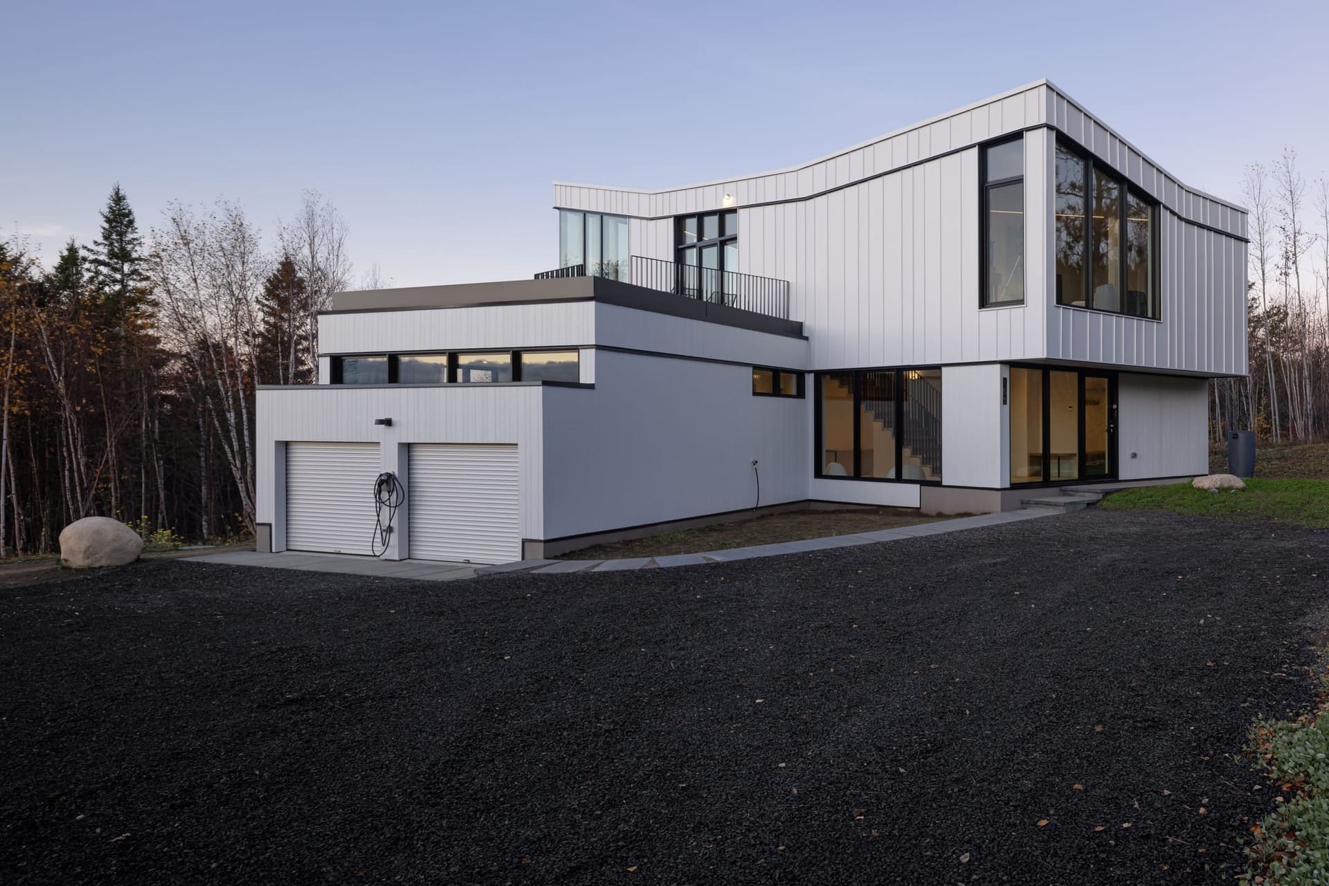 Exterior facade, terrace or pool, L'Embâcle, Charlevoix