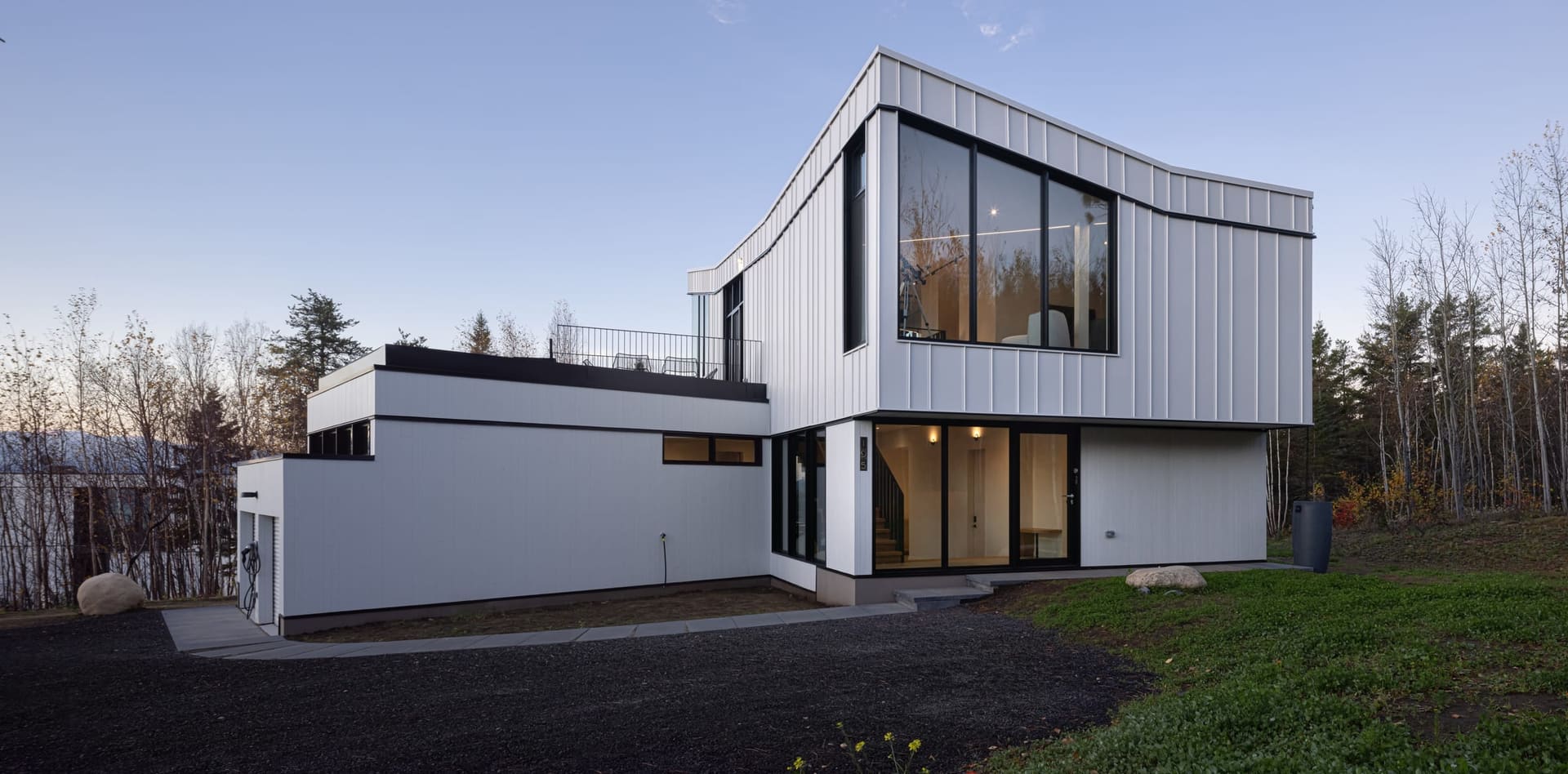 Exterior facade, terrace or pool, L'Embâcle, Charlevoix